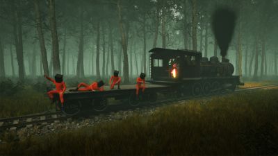 Forest Escape: Last Train – кооперативный хоррор с побегом из тюрьмы на ржавом паровозе - coop-land.ru