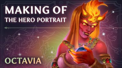 Разработчики Heroes of Might and Magic: Olden Era показали процесс создания героини Октавии - playground.ru