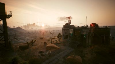 Для Cyberpunk 2077 вышел мод с новой локацией в Пустошах, заданием и убежищем - playground.ru