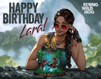 Лариса Крофт - Икона вне времени: разработчики Tomb Raider: Legacy of Atlantis поздравили Лару Крофт с днём рождения - playground.ru