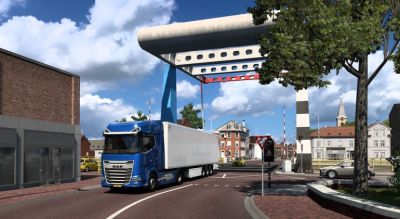 Разработчики симулятора дальнобойщика Euro Truck Simulator 2 показали проект переработки стран Бенилюкса - coop-land.ru - Голландия - Бельгия - Люксембург