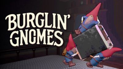 Burglin Gnomes – кооперативный клон R.E.P.O. про гномов, ворующих предметы домашнего обихода - coop-land.ru