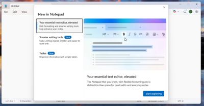 Microsoft добавляет поддержку изображений в Блокнот для Windows 11 - playground.ru