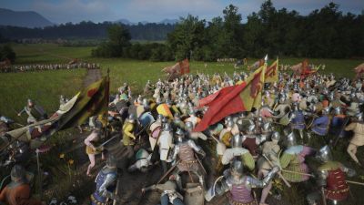 Новое обновление Manor Lords вносит изменения в поле боя. Отныне все войска на поле боя будут видны - playground.ru