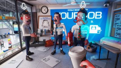 В Steam выйдет Totally Secure Airport – кооперативный симулятор сотрудников службы безопасности аэропорта - coop-land.ru - Украина