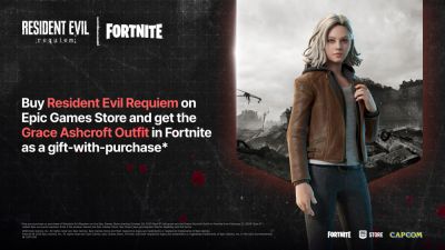 Леон С.Кеннеди - За покупку Resident Evil Requiem в Epic Games Store игроки в подарок получат скин Грейс Эшкрофт в Fortnite - playground.ru