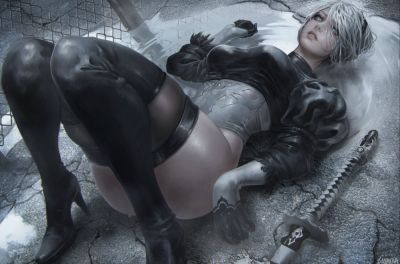 Йоко Таро - Игроки не верят в продолжение NieR: Automata: "Это будет очередной мерч или какая-то ерунда" - playground.ru