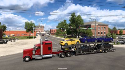 Новые скриншоты из будущего DLC Иллинойс для American Truck Simulator - поселения - playground.ru - Сша - штат Иллинойс - штат Айова