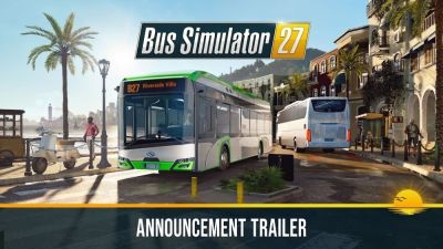 Первые междугородние рейсы, курортные города и 45 автобусов в первом трейлер Bus Simulator 27 - playground.ru - Испания - Португалия