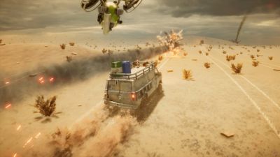 Вышел новый трейлер боевых гонок - Drivers of the Apocalypse - playground.ru