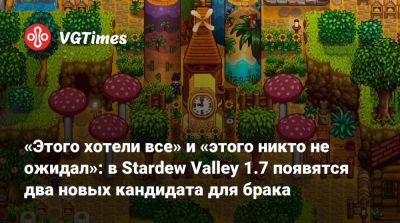 Эрик Барон (Eric Barone) - «Этого хотели все» и «этого никто не ожидал»: в Stardew Valley 1.7 появятся два новых кандидата для брака - vgtimes.ru - Sandy