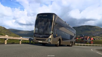 Разработчики SCS Software показали автобус Volvo 9700 Double Decker из будущего DLC Coaches для Euro Truck Simulator 2 - playground.ru