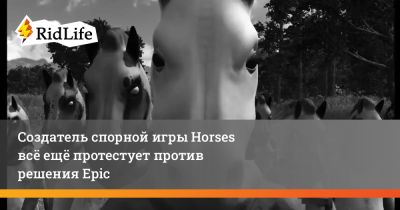 Стив Эллисон - Santa Ragione - Создатель спорной игры Horses всё ещё протестует против решения Epic - ridus.ru - Италия