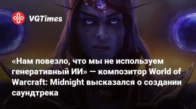 Аарон Келлер (Aaron Keller) - Джон Хайт (John Hight) - «Нам повезло, что мы не используем генеративный ИИ» — композитор World of Warcraft: Midnight высказался о создании саундтрека - vgtimes.ru