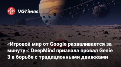 «Игровой мир от Google разваливается за минуту»: DeepMind признала провал Genie 3 в борьбе с традиционными движками - vgtimes.ru
