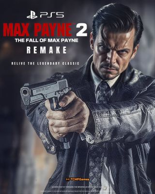 Максим Пейн - Ремейк Max Payne 1 и 2 находится в полном производстве - и может выйти уже в 2026 году - playground.ru