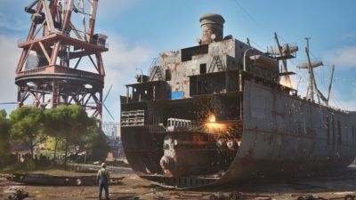 Ship Graveyard Simulator 3 – еще более продвинутая версия симулятора разборки кораблей - coop-land.ru
