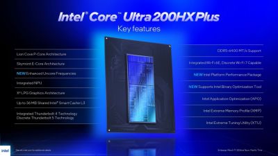 Intel выпускает мобильные процессоры Core Ultra 200HX Plus Arrow Lake Refresh - playground.ru