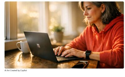 Microsoft использует сгенерированные нейросетью изображения для продвижения Windows 11 - playground.ru