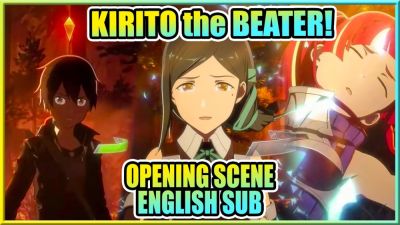 Опубликована вступительная сцена фильма Sword Art Online: Unanswered//Butterfly по грядущей игре Echoes of Aincrad - playground.ru
