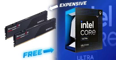 Newegg начал дарить флагманский процессор Intel при покупке оперативной памяти - playground.ru - Сша