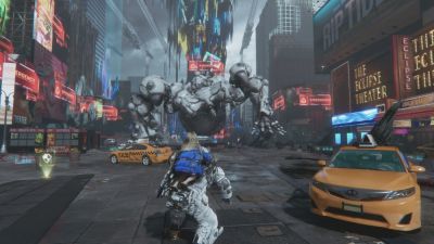 Разработчики Pragmata объяснили странный Нью-Йорк в игре - он специально выглядит "как сгенерированный ИИ" - playground.ru - Сша - Мадрид - Нью-Йорк - Нью-Йорк - Сеул