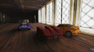 Первый взгляд на классический Carmageddon с трассировкой лучей RTX Remix - playground.ru
