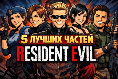Топ 5 лучших частей Resident Evil - coop-land.ru