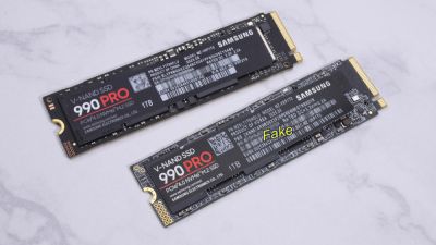 На рынке появились продвинутые подделки накопителей Samsung 990 PRO - playground.ru