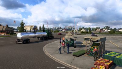 Новые скриншоты из будущего DLC Южная Дакота для American Truck Simulator - поселения - playground.ru - Сша