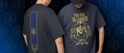 В магазине физических товаров Blizzard появились фракционные футболки из World of Warcraft - noob-club.ru