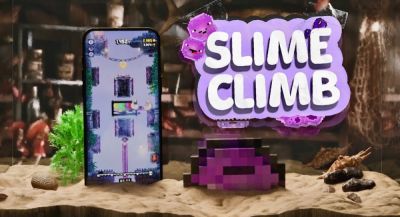 Доберись до вершины в мобильной игре SlimeClimb в качестве фиолетового слайма - app-time.ru