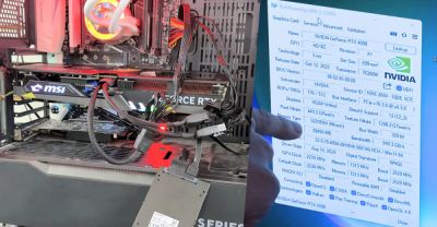 Бразильские моддеры восстановили погнутую RTX 4090, отключив один канал памяти и активировав режим 20 ГБ - playground.ru