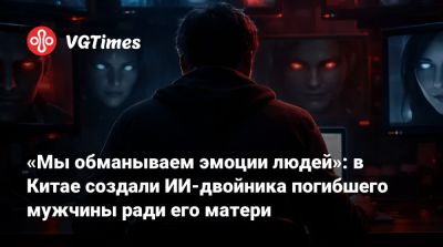 «Мы обманываем эмоции людей»: в Китае создали ИИ-двойника погибшего мужчины ради его матери - vgtimes.ru - Китай