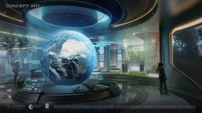 Owlcat Games показала концепт музея освоения космоса из The Expanse: Osiris Reborn - playground.ru