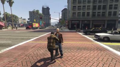 GTA 5 превращается в арену: мод добавляет брутальные приёмы реслинга - playground.ru
