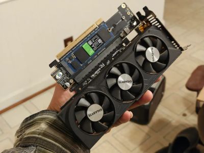 Адаптер PCIe Platypus для видеокарты добавляет два слота M.2 для твердотельных накопителей - playground.ru