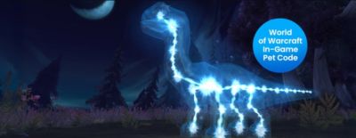 Получите питомца звездного брутозавра за покупку товаров по WoW в магазине Gear Blizzard - noob-club.ru