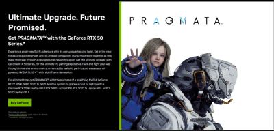 NVIDIA анонсировала комплект Pragmata с видеокартами GeForce RTX 50 серии - playground.ru