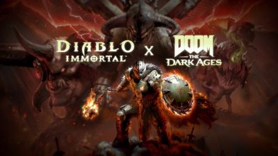 Адский кроссовер: DOOM: The Dark Ages вторгается в Diablo Immortal с Палачом Рока - playground.ru
