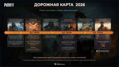 Дорожная карта PIONER раскрывает планы на обновления до конца 2026 года - mmo13.ru