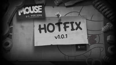 MOUSE: P.I. For Hire получила хотфикс v1.0.1 - исправлены баги прогрессии и поведение врагов - playground.ru