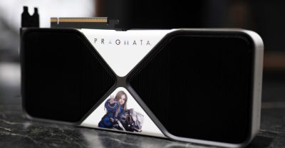 NVIDIA раздаёт кастомную GeForce RTX 5090 в стиле PRAGMATA - playground.ru