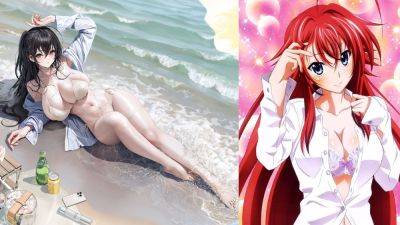 Иллюстратор High School DxD отметил, что героини гач стали распутнее - на их фоне даже Риас Гремори выглядит скромно - playground.ru