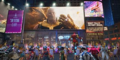 В Marvel Rivals на Таймс-Сквер начнут крутить первые два эпизода сериала "Чудо-Человек" - playground.ru