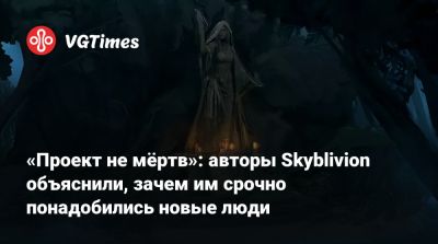 «Проект не мёртв»: авторы Skyblivion объяснили, зачем им срочно понадобились новые люди - vgtimes.ru
