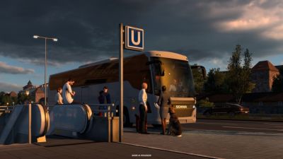 Авторы Euro Truck Simulator 2 поделились новыми подробностями дополнения Coaches - coop-land.ru