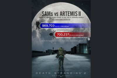 Хидео Кодзим - Сэм Портер Бриджес - Хидео Кодзима заявил, что игроки Death Stranding 2 "обогнали" миссию NASA по пройденной дистанции - playground.ru