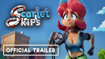 Yerk Games анонсировали необычный роуглайк Scarlet Skips, где нужно прыгать на скакалке и любоваться физикой героини - playground.ru