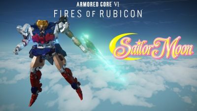 Сейлор Мун в броне: фанат собрал идеального аниме-меха в Armored Core VI: Fires of Rubicon - playground.ru